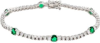 Suzy Levian Suzy Levian Silver Cz Stackable Bracelet