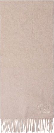 Max Mara Accessoires, Dames, Beige, ONE Size, Kasjmier, Wsdalia Sjaal