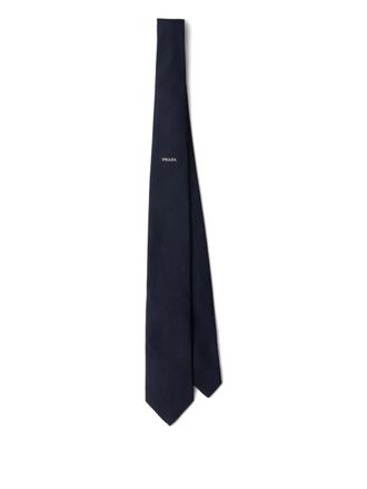 Prada silk tie - men - Silk - R150 - Blue