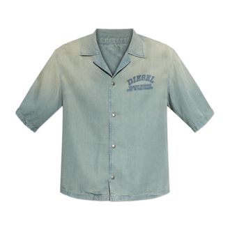 Diesel Hombre, Camisas, Azul, Talla: L