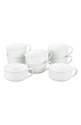 BIA Cordon Bleu Set of 8 Soup Bowls with Handles in White at Nordstrom Rack
