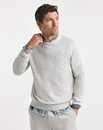 Barbour Flaxby Linen Blend Jumper