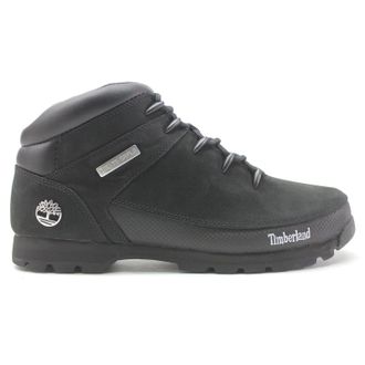 Timberland Euro Sprint Leather Mens Ankle Boots - Black - Size:UK 12.5