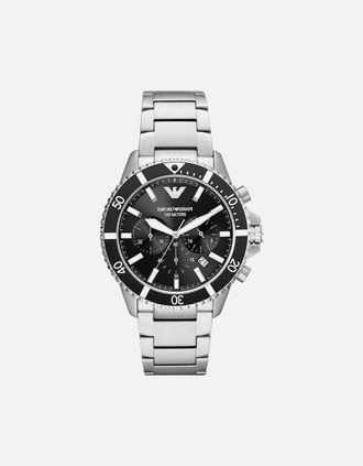Emporio Armani Mens Emporio Armani AR11360 Diver Mens Watch - Black