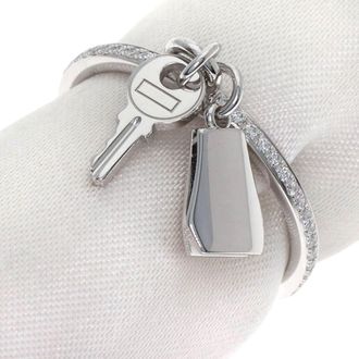 Herm&egrave;s White Gold (18K) Band Ring (Pre-Owned)