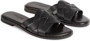 L.k. Bennett Amara Slide Sandal in Black at Nordstrom Rack, Size 10Us / 41Eu