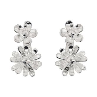Marc Jacobs Daisy Wild Statement Oorbellen - Dames - Oorbellen - Grijs - ONE Size - Accessoires