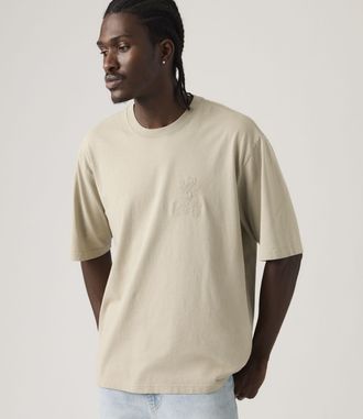 Levi's Half Sleeve Tee - Mens - XL - Beige / Vintage Khaki