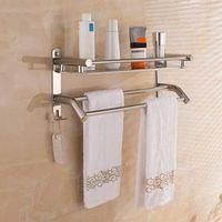 OEM Porte-servilletas Cromadas, &Eacute;tag&egrave;re &Agrave; Servilletas En Acero Inoxidable, Barres Porte-servilletas De Salle De Bain, Soporte &Agrave; Servilletas Con &Eacute;tag&egrave;re Y 