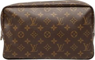 Louis Vuitton Pre-owned Clutches, female, Brown, Size: ONE SIZE Pre-owned Canvas Clutch