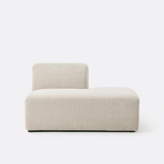 La Redoute Interieurs Modulaire rechte recamiere, structuurstof, Jasper