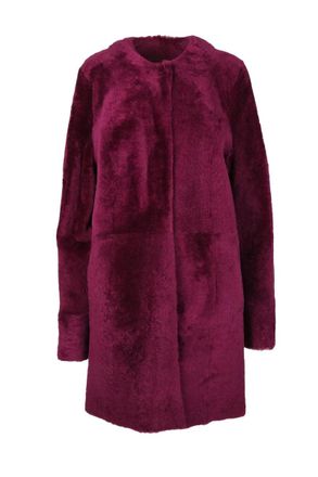 Drome Drome Leather Coat - Red