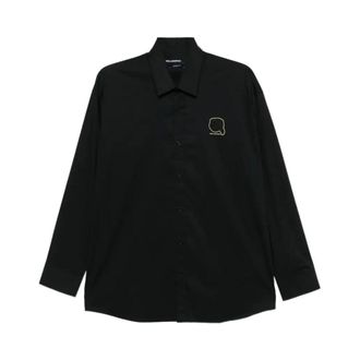 Karl Lagerfeld Hombre, Camisas, Negro, Talla: M