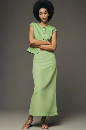 Aligne Mia Linen Maxi Skirt