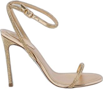Rene Caovilla Ellabrita Sandaal - Dames - Schoenen - Geel - Maat: 36 EU Leer