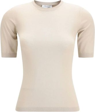 Max Mara Dames, Truien, Beige, Maat: S Viscose