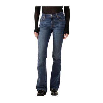 7 For All Mankind Dames, Jeans, Blauw, Maat: W25 Wol
