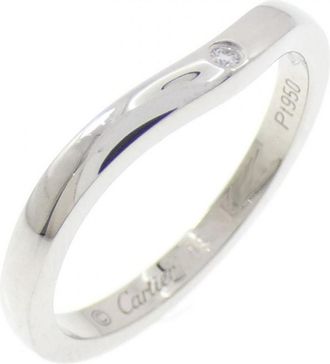 Cartier Platinum 950 Band Ring (Pre-Owned)