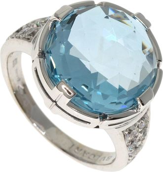 Bulgari White Gold (18K) Band Ring (Pre-Owned)