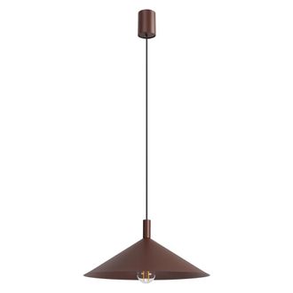 Sollux Lighting L&aacute;mpara colgantes marr&oacute;n acero alt. 135 cm