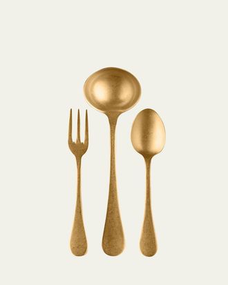 Mepra Vintage Oro 3-Piece Serving Set