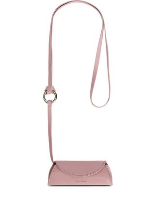 Jil Sander Cannolo lippenstift hoesje met bandje met reli&euml;f - Roze