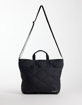 Carhartt Work in Progress Skye - Maxi borsa trapuntata nera-Nero
