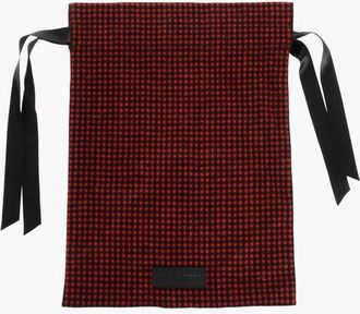 Dsquared2 Buffalo Checked Dust Bag with Logoed Detail size Unica
