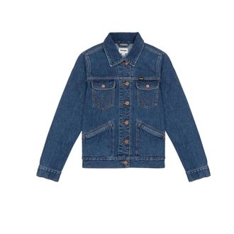 Wrangler Dames, Jassen, Blauw, Maat: XS Denim