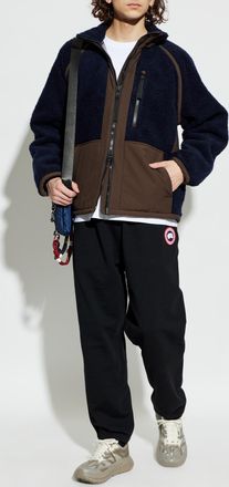 Canada Goose Insulated Jacket Westport Fleece, Mens, Navy Blue