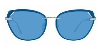 Escada SESB11 0579 Womens Sunglasses Silver Size 60