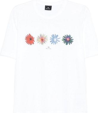 Paul Smith Organic Cotton Printed T-Shirt