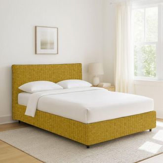 Dmora Cama Plaza Y Media Altrincham, Desenfundable, Hecho En Italia, Amarillo Ocre