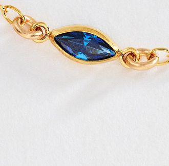 Set & Stones Marquise Birthstone Bracelet