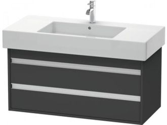 Duravit Duravit - Ketho Mueble Bajo Encimera 6641, 2 Cajones, 1000mm, Para