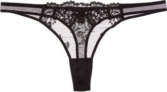 Kiki De Montparnasse Kiki De Montparnasse Juliette Silk-Trim Thong