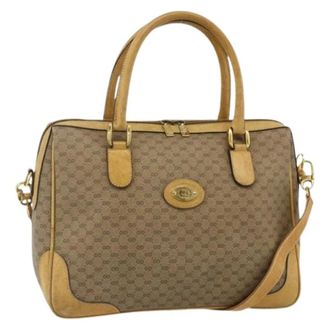 Gucci Pre-owned Handbags, female, Beige, Size: ONE SIZE Pre-owned Hand Bag