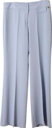 Am&eacute;lie & Am&eacute;lie New Amsterdam Broek - Dames - Wijde Broeken - Blauw - 2XL - Broeken