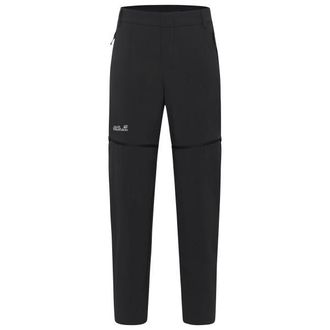 Jack Wolfskin Hikeout Zip Away Pants Trekkinghose f&uuml;r Herren | schwarz