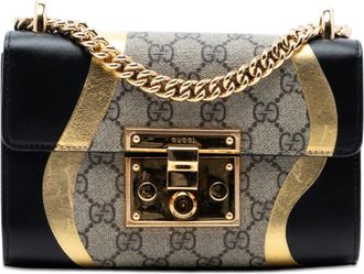Gucci Pre-owned Gucci Small GG Supreme Osiride Padlock Crossbody Ladies O1UP9CP6L6FRESHQ