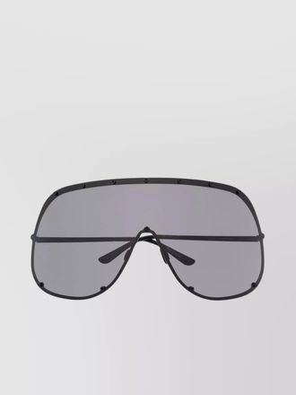 Rick Owens studded shield sunglasses