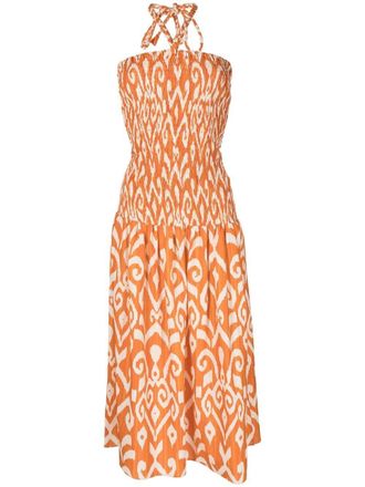 Bambah Abito midi Linden - Arancione