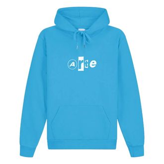Arte Hoodies, male, Blue, Size: XL Collage Logo Hoodie