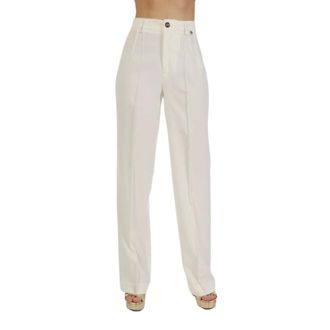 Liu Jo Mujer, Pantalones, Blanco, Talla: S