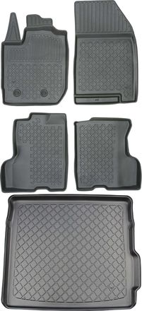 OEM Dacia Duster Ii Suv Desde Enero De 2018. Juego De Alfombrillas Para Coche Y Maletero