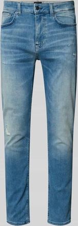 Boss Orange by Hugo Boss BOSS Orange Slim Fit Jeans aus Baumwoll-Mix Modell DELAWARE in Hellblau, Größe 30/32