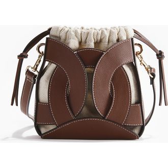 H&M Crossbody Bucket Bag in Brown at Nordstrom