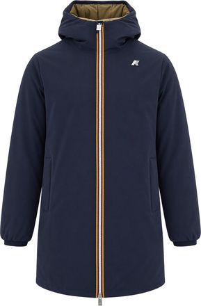 K-Way Reversible Double-Sided Warm Jacket With Adjustable Hood