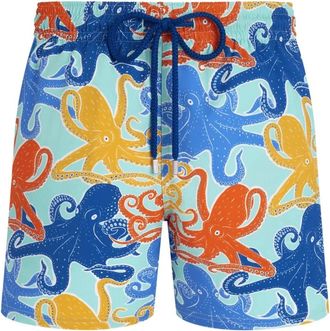 Vilebrequin Stretch Short Zwemshorts Octopussy - Heren - Strandmode - Veelkleurig - M - Badmode