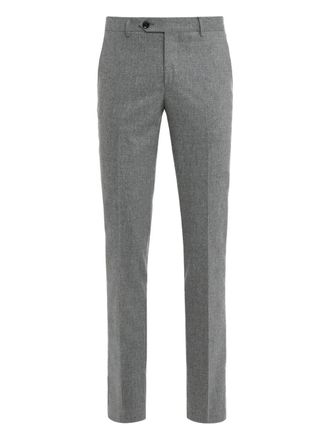 Moorer buttoned tailored trousers - Grey